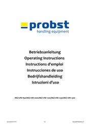 probst AKZ-UNI-1100 Betriebsanleitung