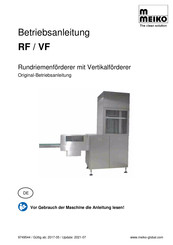 Meiko RF Originalbetriebsanleitung