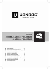 VONROC S2 JS501DC Bersetzung Der Originalbetriebsanleitung