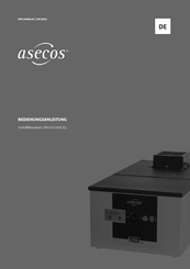 Asecos UFA.025.030 Bedienungsanleitung