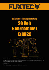 Fuxtec FX-E1RH20 Original Bedienungsanleitung
