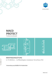 maco PROTECT Montageanleitung