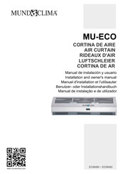 mundoclima MU-ECO-Serie Benutzer- Oder Installationshandbuch