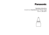 Panasonic ER-CNT1 Betriebsanleitung