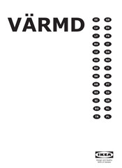 IKEA VARMD AA-2341355-2 Bedienungsanleitung