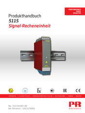 PR electronics 5115A Produkthandbuch
