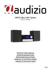 Audizio ARLES Micro HiFi System Bedienungsanleitung