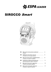 Espa Leader SIROCCO Smart 50 12M Zusatzgebrauchsanweisung