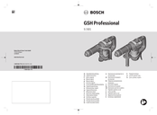 Bosch GSH 501 Professional Originalbetriebsanleitung