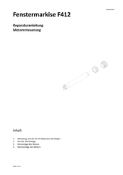 Varisol F412 Reparaturanleitung