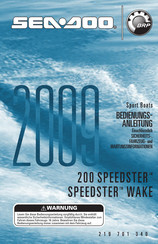 BRP Sea-Doo speedster wake Bedienungsanleitung