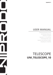 UNIPRODO UNI TELESCOPE 10 Bedienungsanleitung