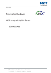 MDT Technologies SCN-MGSUP.01 Technisches Handbuch