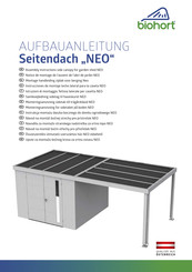 biohort NEO Aufbauanleitung