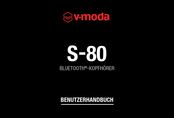 V-Moda S-80 Benutzerhandbuch