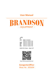 Brandson Equipment 305694 Bedienungsanleitung