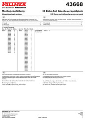 Viessmann Vollmer 43668 Montageanleitung