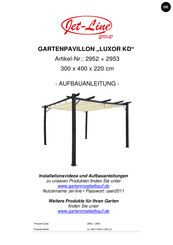 Jet-Line group LUXOR KD Aufbauanleitung