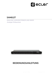 Ecler SAM612T Bedienungsanleitung
