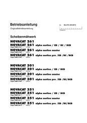 Pottinger NOVACAT 261 alpha motion Betriebsanleitung/Originalbetriebsanleitung