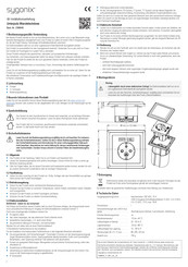 Sygonix 2388646 Installationsanleitung