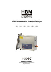 HBM Machines PS-10A Bedienungsanleitung