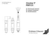 Endress+Hauser Cerabar T PMP131 Sicherheitshinweise