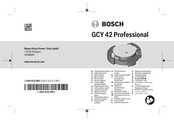 Bosch GCY 42 Professional Originalbetriebsanleitung