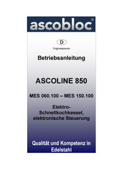 ascobloc MES 150.100 Betriebsanleitung