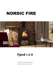 NORDIC FIRE Fjord 1 Installations- Und Bedienungsanleitung