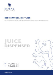 Royal Catering RCAK-03 Bedienungsanleitung