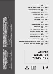Lavor WHISPER V8 E Bersetzung Des Originalanleitung