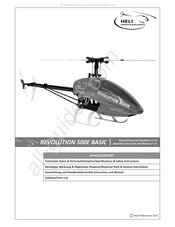 Heli-Professional Revolution 500E Bauanleitung Und Handbuch