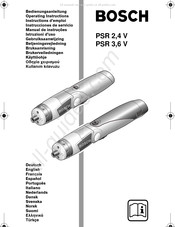 Bosch PSR 2,4 V Bedienungsanleitung