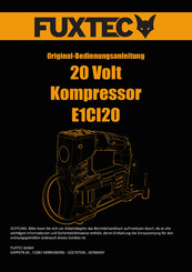 Fuxtec FX-E1CI20 Original Bedienungsanleitung