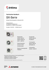 S-Klima SX-Serie Technisches Handbuch