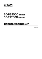 Epson SC-P8500D Serie Benutzerhandbuch