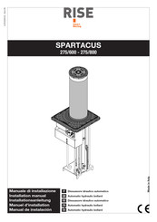 Rise SPARTACUS 275-600-R Installationsanleitung