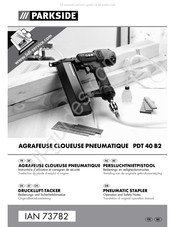 Parkside PDT 40 B2 Bedienungs- Und Sicherheitshinweise Originalbetriebsanleitung
