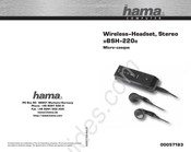 Hama 00057183 Bedienungsanleitung