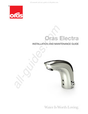 Oras Electra 6120F-080 Installationsanleitung