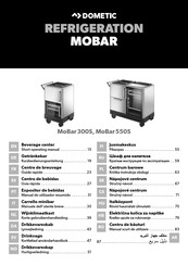 Dometic MoBar550S Kurzbedienungsanleitung