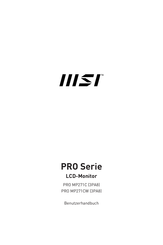 MSI PRO MP271C Benutzerhandbuch