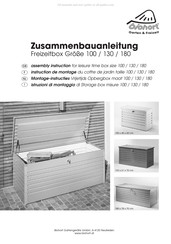 biohort Freizeitbox 130 Zusammenbauanleitung