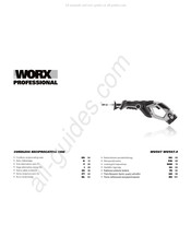 Worx Professional WU507 Bedienungsanleitung