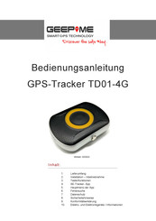 GEEPME TD01-4G Bedienungsanleitung