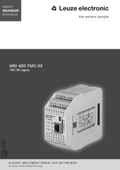 Leuze electronic MSI 420.TMC-03 Originalbetriebsanleitung