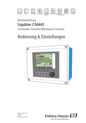 Endress+Hauser Liquiline CM442 Betriebsanleitung
