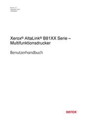 Xerox AltaLink B8170 Benutzerhandbuch