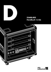 d&b audiotechnik Z5600.002 Handbuch